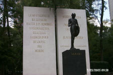 Ghandi in Chapultepec Park